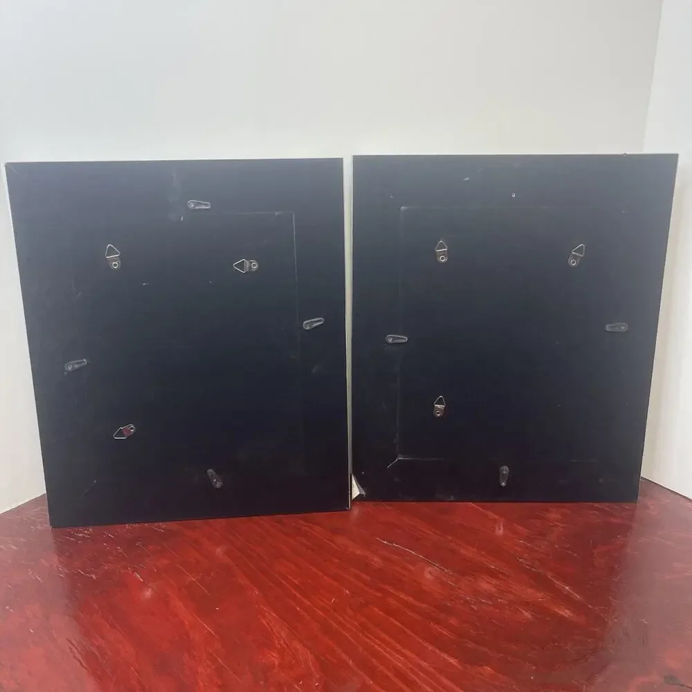 Set Of 2 Vertical Or Horizontal Hanging Picture Frames 8 X 10